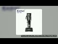 Kemei Electric Hair Cutting Machine Professional Transparent Barber Hair Clipper Precision Adjustmen