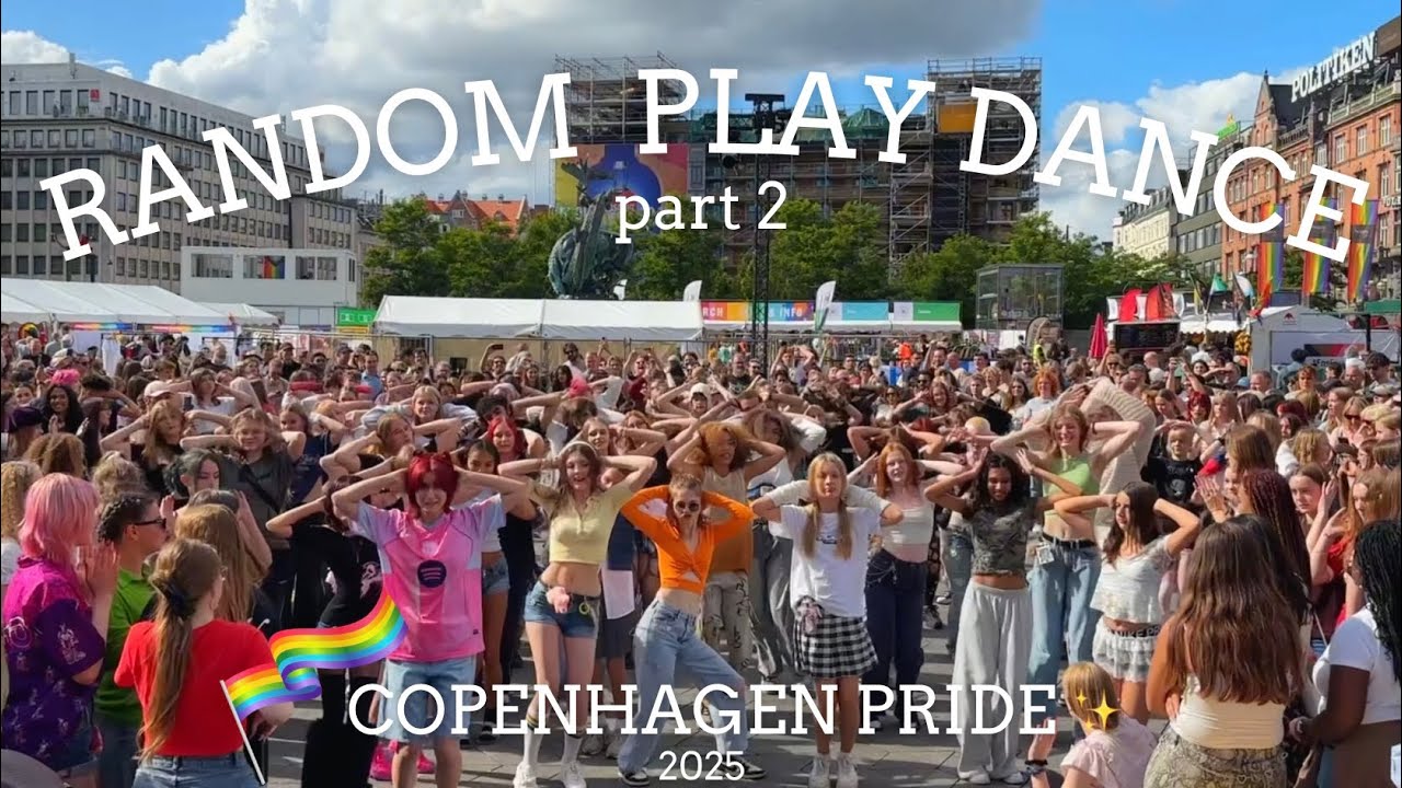 K-POP Random Play Dance in Public, Copenhagen Pride 2025 Part 2 | Engage6 Dance Crew