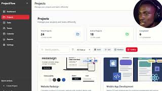Build a Modern Project Management App in Power Apps | Project Screen | Gallery View 2026