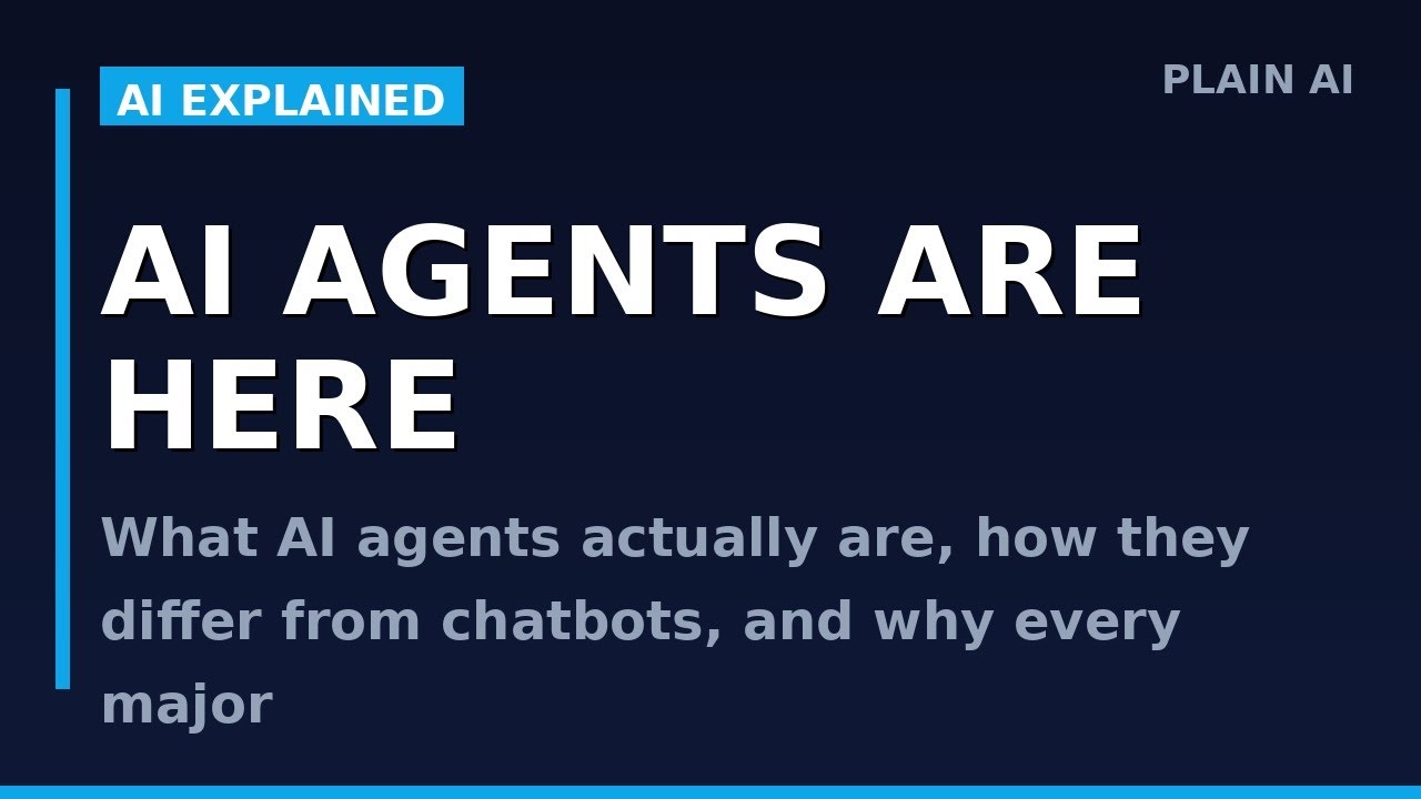 AI Agents Explained: Why 2025 Is the Year They Take Over - YouTube