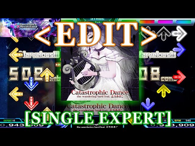 DDR XX EDIT】 Catastrophic Dance [SINGLE EXPERT] Lv.15 - YouTube