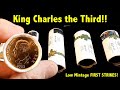 King charles the third special mint wrap roll sets sold out almost immediately only 15000 sets