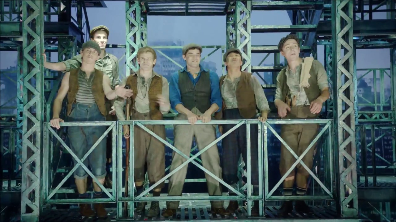 Carrying The Banner Newsies Youtube