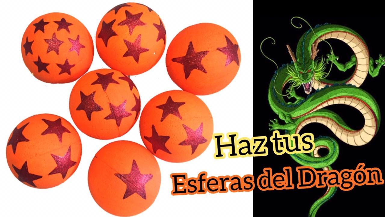 Crea tus esferas del dragón | Adornos de bolas del dragón ball | invoca a Shenlog