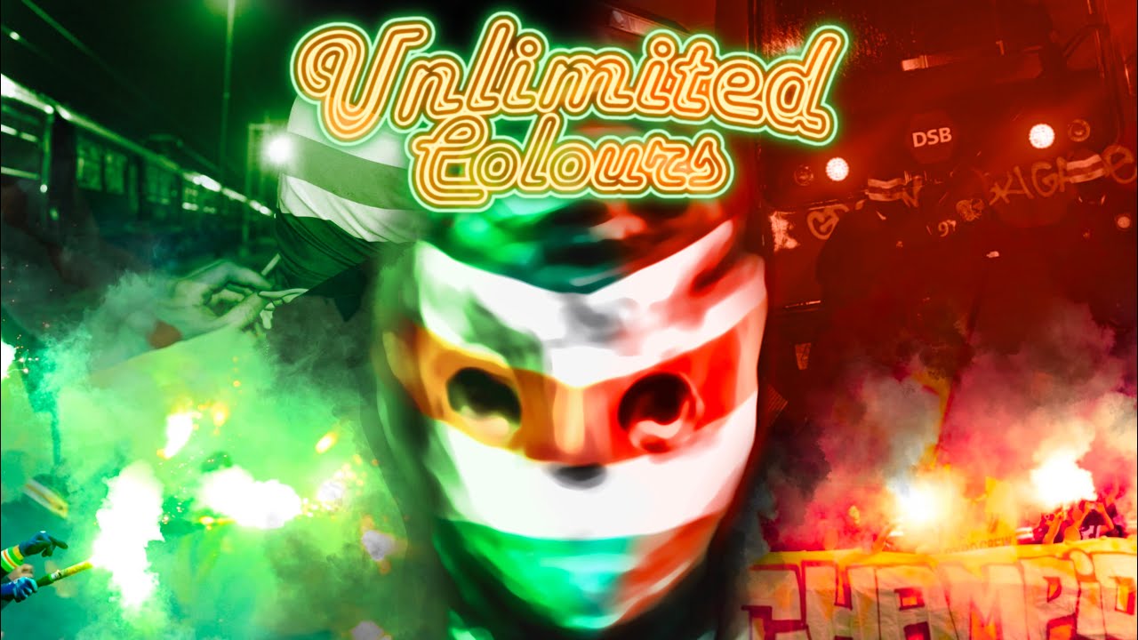 Celtic Face Mask Balaclava - Green/White/Green For Hooligans, Ultras, Sports Fans