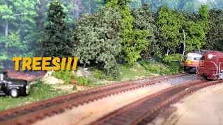 Layout Update - Planting Scenic Express Super Trees!