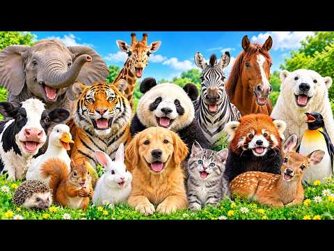 100 Animal Sounds for Kids & Toddlers šš¦š | Learn Wild & Farm Animals