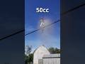 50 cc vs 450 cc bike #car