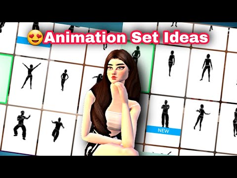 😍Avakin Life Animation Set Ideas Female | Avakin life Animation Set Tutorial |
