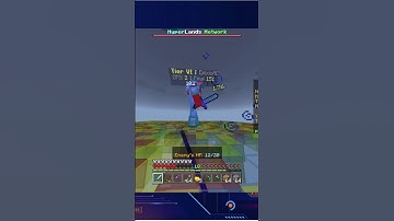 I beat a 8000 elo tier 6 player #builduhc #pvp #elo #vi #tier6 #hyperlands #combo #bedrock