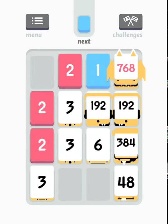 threes