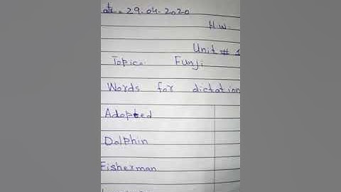 English Dictation Class 4th lecture#1