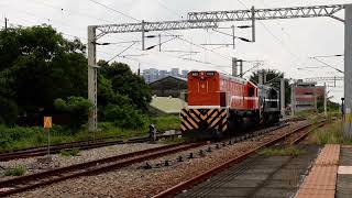 R122動試 雙色柴電調車!!2022.09.06 7802 九曲堂 R159+R122