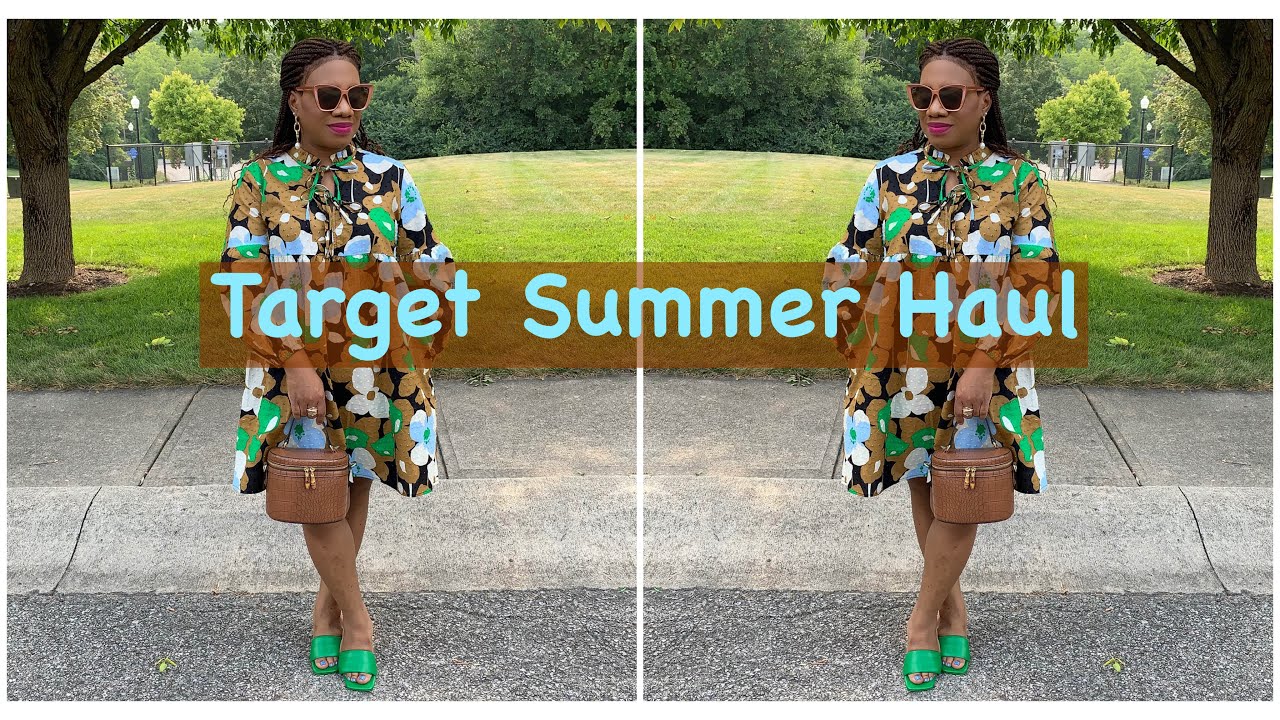TARGET SUMMER HAUL 2021 | TRY-ON AND STYLING HAUL | TRANSITION FROM SUMMER TO FALL FASHION