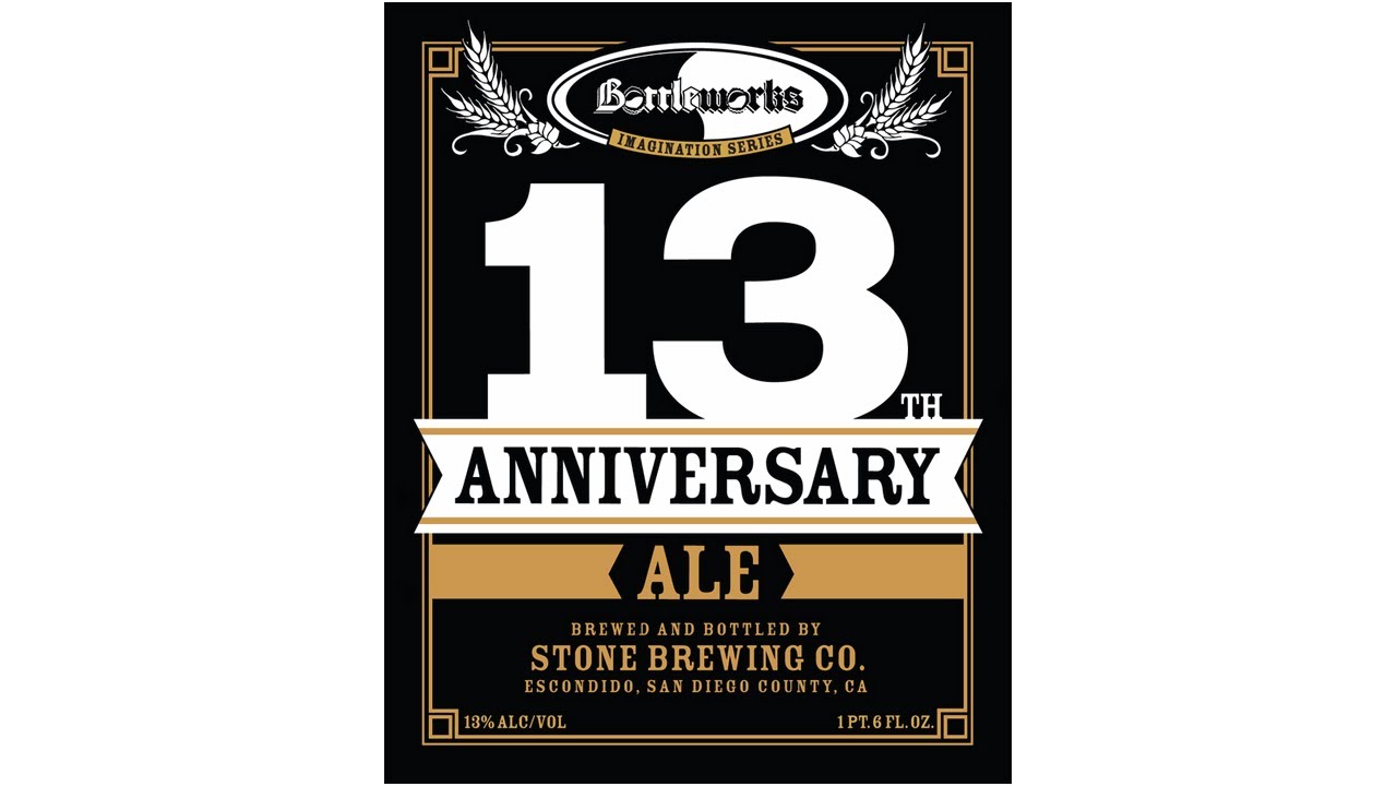 Stone Bottleworks 13th Anniversary Ale | Beer Geek Nation Craft Beer Reviews