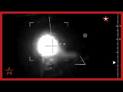 Опубликованы кадры поражения ударным беспилотником ВС РФ командного пункта украинских националистов