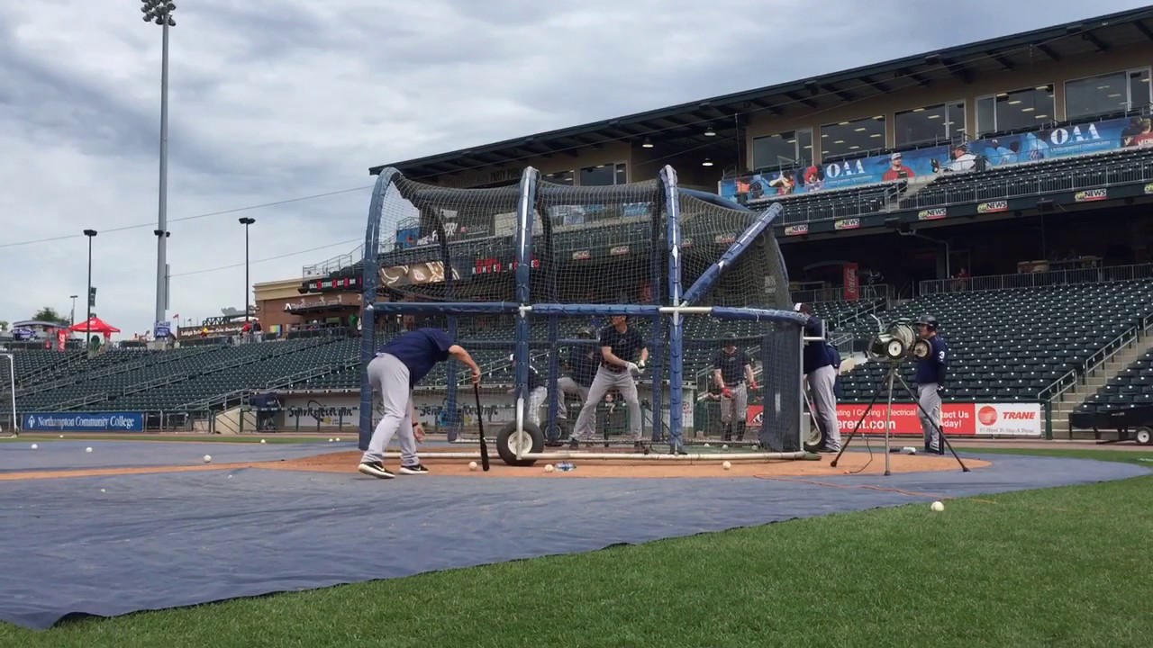 Yankees' Greg Bird takes TripleA batting practice YouTube