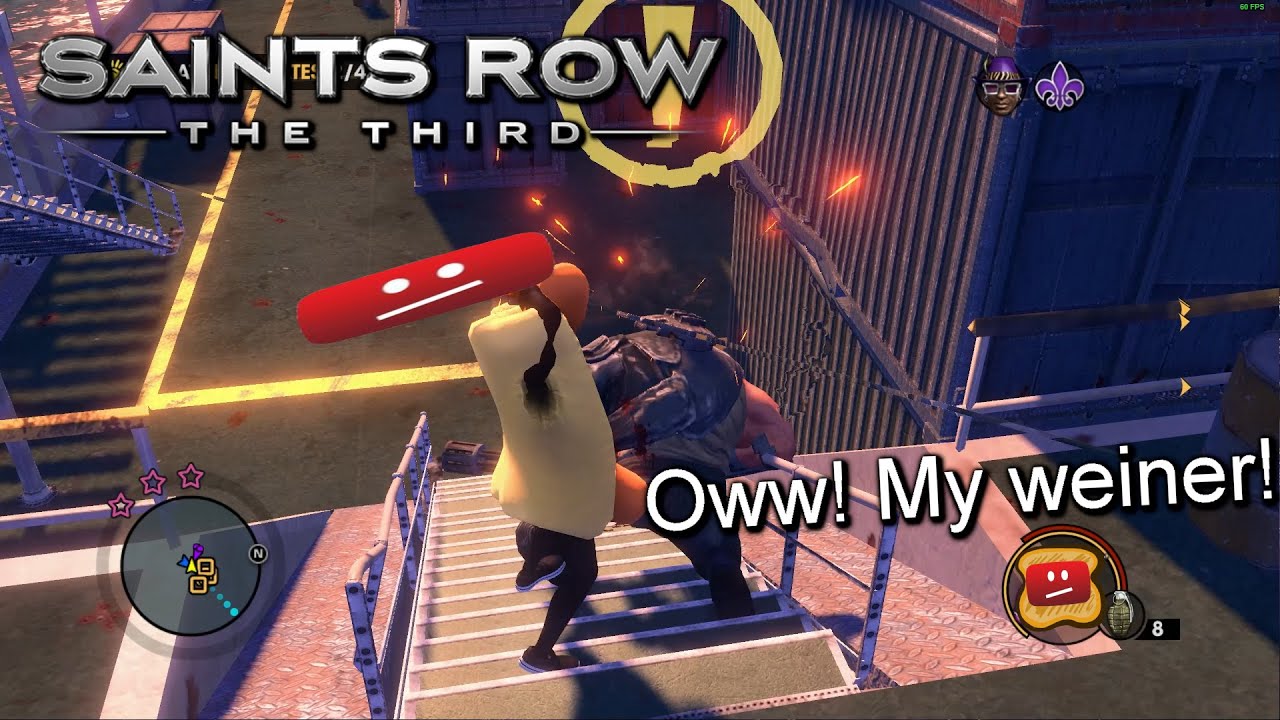 Getting My Hotdog Crushed 🌭 Saints Row: The Third Highlight