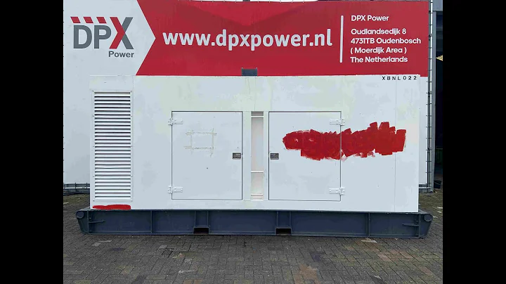 DPX Power: Scania DC16 - 550 kVA Generator - DPX-12087