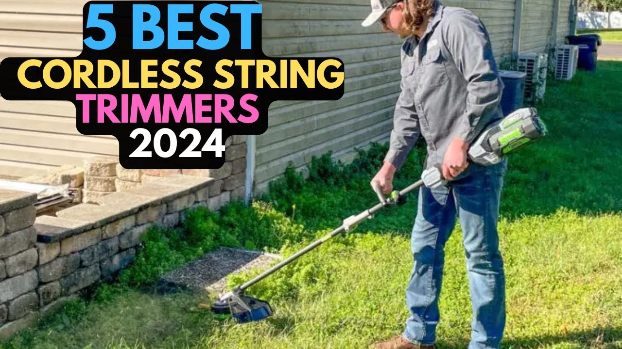 The 5 Best Cordless String Trimmers of 2024 - YouTube