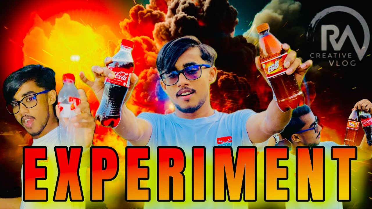 Coke & EGB ☠😱coke experiment 🤔Creative Experiment | ra creative vlog ...