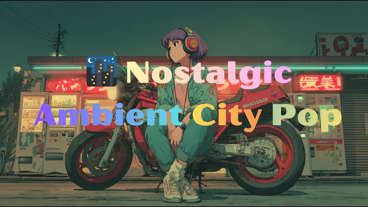 🌃 Nostalgic Ambient City Pop | 🎹 Dreamy, vintage radio-inspired vibe late-night atmosphere lofi |