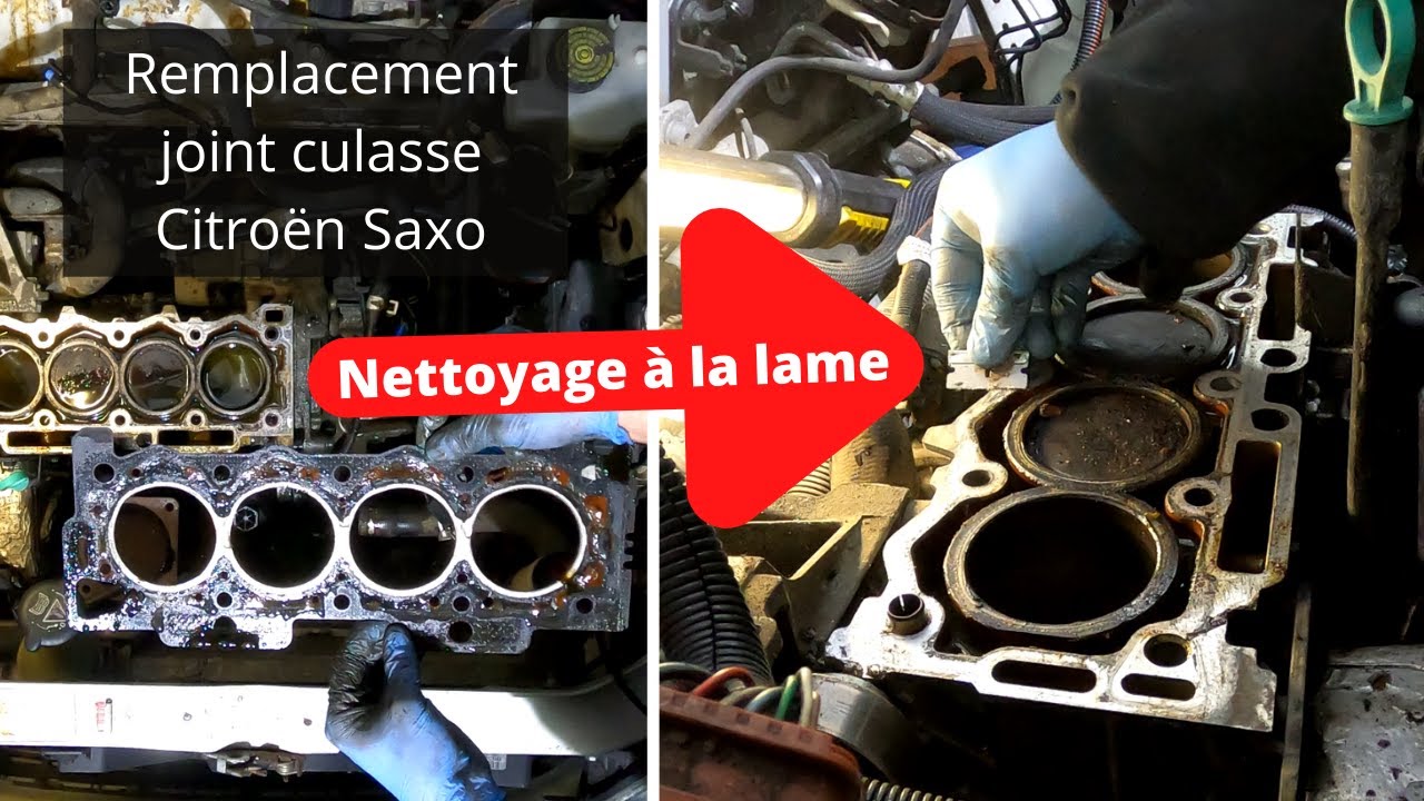 Le remplacement du joint de culasse de la Citroën Saxo Phase 2