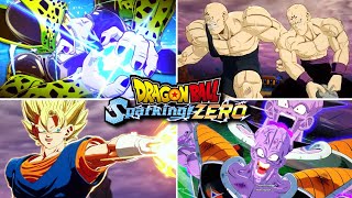 All NEW Characters Special & Ultimate Attacks + Transformations (4k) | DRAGON BALL: Sparking! ZERO
