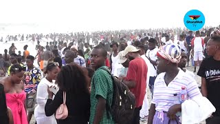 Hundreds Storm Beach For Fun On Easter Monday