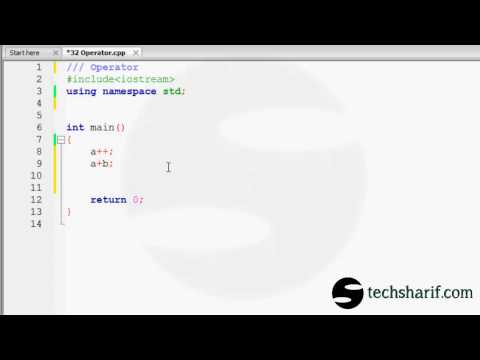 bangla c++ video tutorial 32 Operator