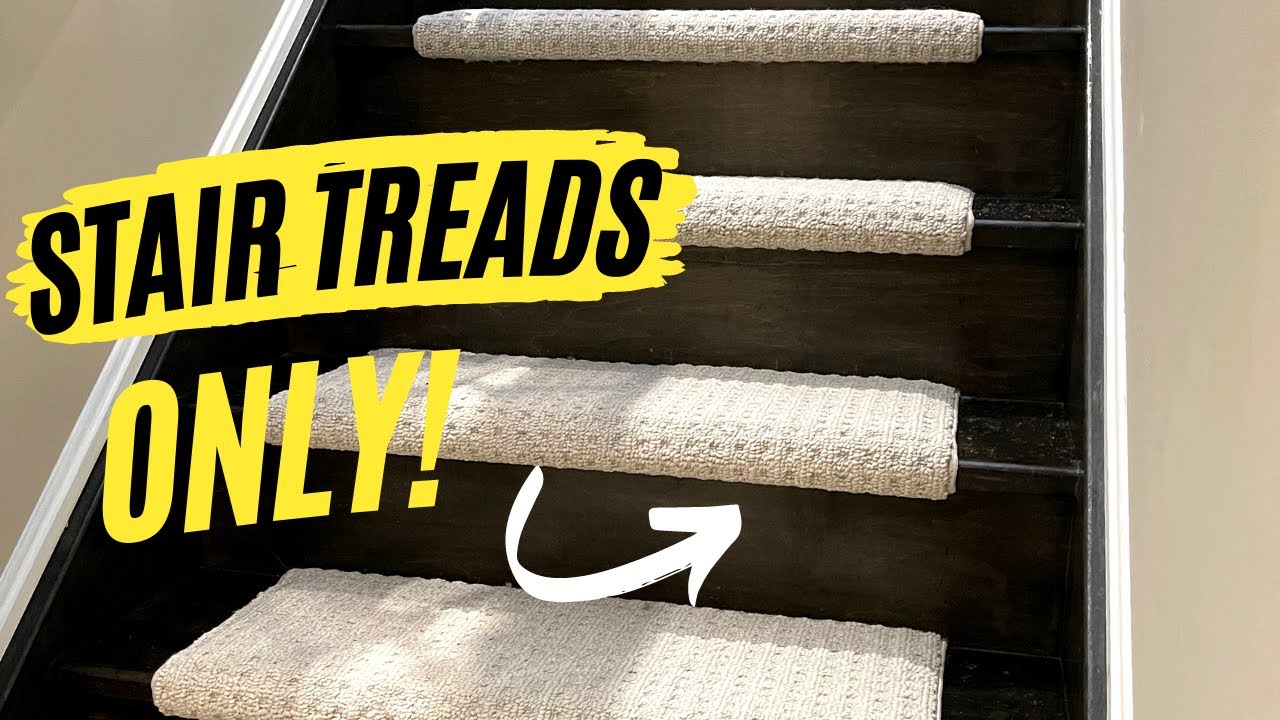 Stair Treads Only Diy HowTo YouTube