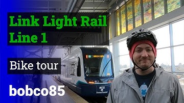 Bike the Link Light Rail Line 1