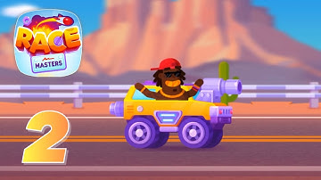 RACEMASTERS CLASH OF CARS Gameplay Walkthrough Part 2 - iOS | ANDROID