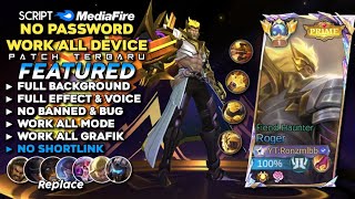 Script Skin Roger Prime Fiend Haunter No Password | Full Effect Voice - Patch Terbaru Mobile Legends