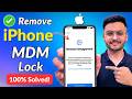 Bypass MDM iOS 26.5 on iPhone & iPad No Jailbreak | TunesKit Remove Remote Management