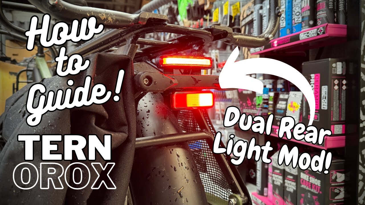 Tern Orox Dual Tail Light Mod How to Guide