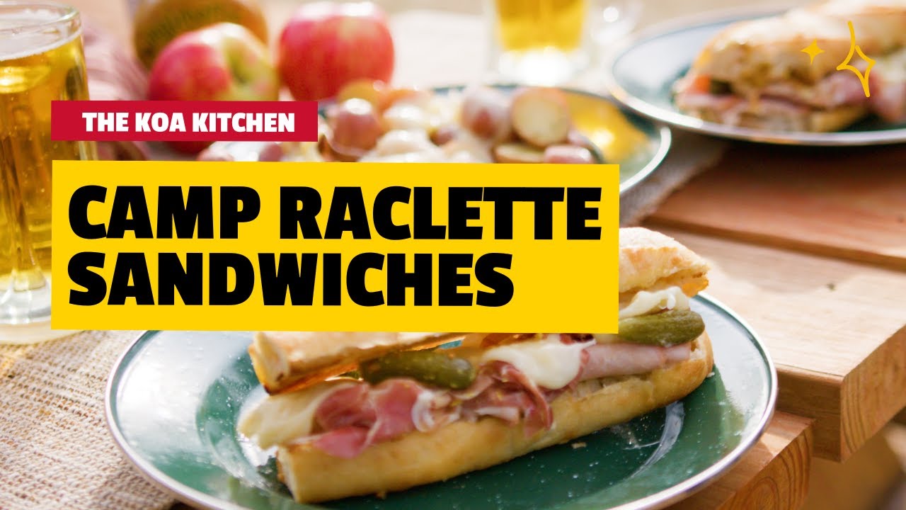 Camp Raclette Sandwiches