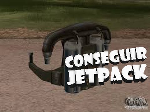 Como usar MOCHILA a jato do gtan san andreas e codogo - GAT San Andreas  Gameplay HD 