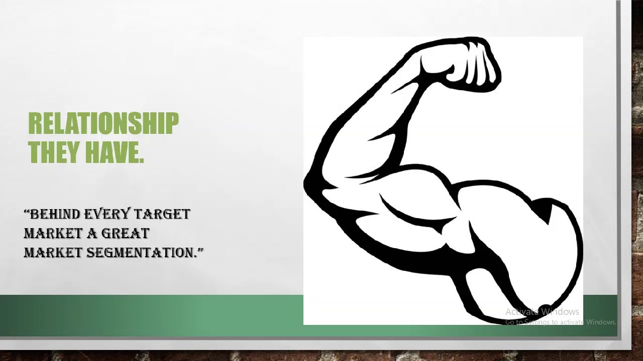 Market Segmentation & Target Market.