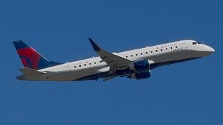 Delta Connection (SkyWest) Embraer E175LR Takeoff From Idaho Falls [N259SY]