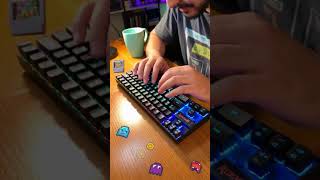Redragon Kumara K552 TKL Wired Mechanical Gaming Keyboard | Zero Lag | Blue Switch | RGB Backlit