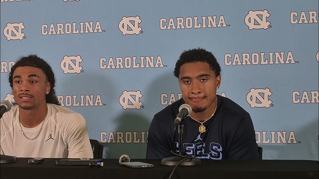 Video: UNC QB Gio Lopez, DB Gavin Gibson Post-Charlotte Press Conference Video: UNC QB Gio Lopez, DB Gavin Gibson Post-Charlotte Press Conference