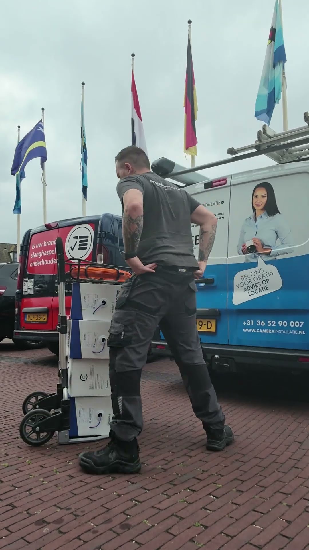 Mee op klus: 112 camera's in een hotel