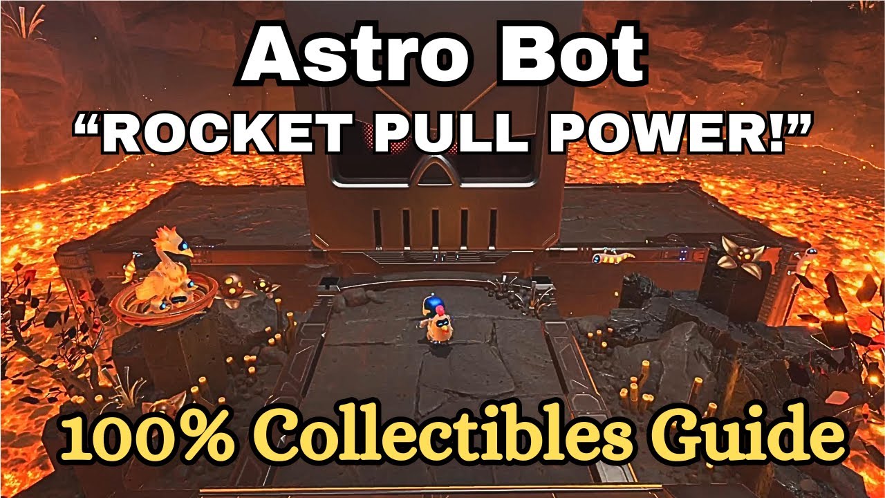 Astro Bot - Rocket Pull Power! Collectibles Guide (All Bots & Puzzle Pieces)