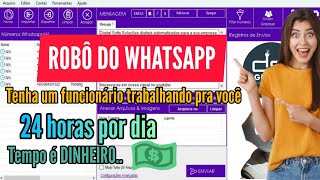💬 Robô do Zap - Tenha um robô trabalhando 24 horas pra você no whatsapp Bulk Whatsapp Sender 2026 screenshot 5