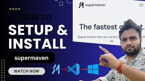 🔥 How to Install Supermaven AI in VS Code | Step-by-Step Setup (2025 Guide)