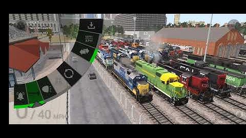 trainz Simulator 3 - all my diesel locomotives and horns