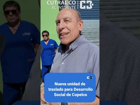 Desarrollo social de Copelco sumó una nueva unidad de traslado para pacientes.