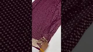 New Premium Pure Viscose Georgette Saree With Fancy Zari &amp; Fancy Jacquard Border With Fancy Blouse
