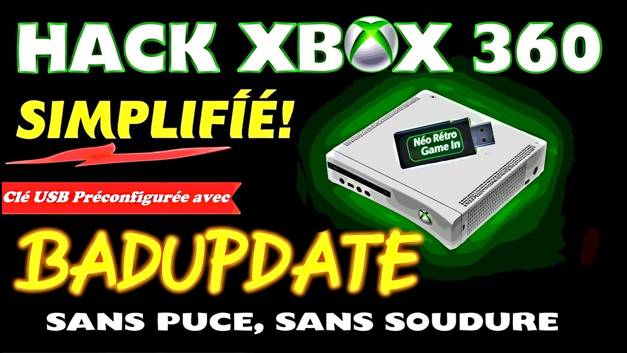 🔥 Hack Xbox 360 SIMPLIFIÉ : Clé USB Préconfigurée avec BadUpdate & Aurora (Tuto Exploit FR 2025) 🚀